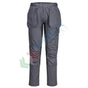 Pantalone da lavoro multitasche, 65% poliestere riciclato + 35% cotone, 245 gr, modello WX2 Holster Stretch, multifunzionale e confortevole, colore grigio metallo
