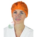 Cuffie monouso in TNT di polipropilene (PP) 14 g/mq, plissettate, conf. 200 pz