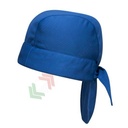 Bandana da lavoro rinfrescante 100% poliestere, punto occhio di pernice, 140 gr, leggera e confortevole, immergere in acqua per attivare, colore blu