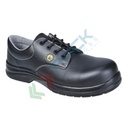 Scarpe antinfortunistiche da lavoro S2 ESD, basse, serie COMPOSITELITE®, in microfibra, puntale in composito, omologate EN 61340, colore nero