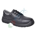 Scarpe antinfortunistiche da lavoro S1P, serie COMPOSITELITE®, basse, in pelle pieno fiore martellata, puntale in composito, colore nero