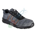 Scarpe antinfortunistiche da lavoro S3, basse, sportive, serie COMPOSITELITE®, in maglia con soletta in gel, puntale in composito, colore grigio (modello ARGEN)