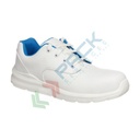 Scarpe antinfortunistiche da lavoro S2, basse, serie COMPOSITELITE®, allacciate, in microfibra, puntale in composito, colore bianco