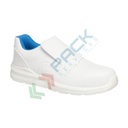 Scarpe antinfortunistiche da lavoro S2, basse, serie COMPOSITELITE®, senza lacci, in microfibra, puntale in composito, colore nero