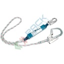 Corda singola con assorbitore di energia