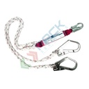 Corda doppia con assorbitore di energia