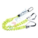 Cordino doppio elasticizzato con assorbitore di energia