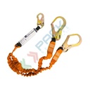 Cordino doppio per 140 kg con assorbitore