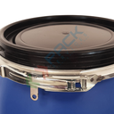 Blocco lucchettabile antiapertura per fusti