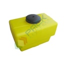 Contenitore per attrezzature agricole in plastica (PE), capacità 100 Lt, Mis. 735 L x 440 P x 600 H mm, parallelepipedo orizzontale