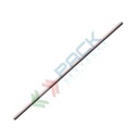 Agitatore ad asta in plastica (PVC), Mis. Ø 7,15 x 350 H mm, per la miscelazione di prodotti da laboratorio