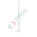 Agitatore a palette fisse, in acciaio rivestite in polipropilene (PP), Mis. 39 L x 15 H mm, per la miscelazione di prodotti da laboratorio