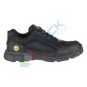 Scarpe antinfortunistiche da lavoro S1P ESD, basse, sportive, serie COMPOSITELITE®, in rete di nylon, puntale in composito, colore nero (modello TEES)