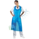 Grembiuli monouso in polietilene (LDPE), 18 micron, Mis 80 x 125 cm, conf 100 pz