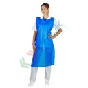 Grembiuli monouso in polietilene (LDPE), 40 micron, Mis 80 x 145 cm, conf 50 pz