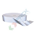 Banda riflettente 100 m realizzata in poliestere-cotone intrecciato, da cucire su materiale Vistex, colore argento