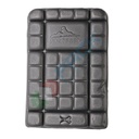 Ginocchiera in schiuma EVA, ideale per artigiani, idraulici o piastrellisti, Mis. 24 L x 16,5 P x 2 H cm, colore nero