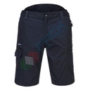 Bermuda da lavoro, modello Active Street, 65% poliestere + 35% cotone, 230 gr, colore blu navy