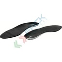 Soletta anatomica isolante, conduttivo, riscaldante, colore nero/argento