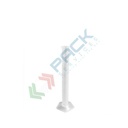 Cilindro in plastica (PP) graduato, capacità 10 ml, Mis. Ø 13,5 x 140 H mm, forma alta, per usi generali di laboratorio