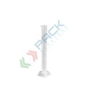 Cilindro in plastica (PP) graduato, capacità 25 ml, Mis. Ø 18 x 195 H mm, forma alta, per usi generali di laboratorio