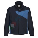 Giacca da lavoro Softshell, 94% poliestere + 6% elastan con pile interno in Micro Polar, modello PW2, traspirante, antivento e impermeabile, colore Blu navy/Blu royal
