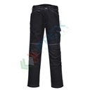 Pantalone da lavoro da donna tessuto Kingsmill Stretch 65% poliestere + 33% cotone + 2% elastan, 24 5gr, modello PW3, elasticizzato bidirezionale ad alte prestazioni, colore nero