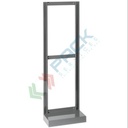 Espositore per cassettiera porta minuteria, Mis. 600 L x 205 P x 1750 H mm, con base per appoggio a terra