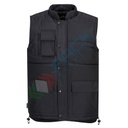 Gilet da lavoro 100% poliestere, rivestito PVC, 160 gr, modello Classic, ideale in caso di pioggia, colore nero