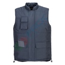 Gilet da lavoro 100% poliestere, rivestito PVC, 160 gr, modello Classic, ideale in caso di pioggia, colore blu navy