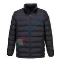 Giacca da lavoro 100% poliestere, resistente ad acqua e vento, modello Ultrasonic Tunnel, soffice e calda fodera interna in Insulatex, colore nero