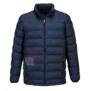 Giacca da lavoro 100% poliestere, resistente ad acqua e vento, modello Ultrasonic Tunnel, soffice e calda fodera interna in Insulatex, colore blu navy