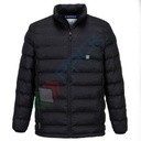 Giacca da lavoro riscaldata, 100% poliestere, tessuto Premium resistente ad acqua e vento, modello Ultrasonic Tunnel, colore nero