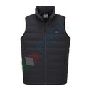 Gilet da lavoro riscaldato, 100% poliestere, 65 gr, modello Ultrasonic Tunnel, tessuto Premium resistente all'acqua, colore nero