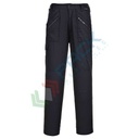 Pantalone da lavoro da donna, tessuto Kingsmill 65% Poliestere + 35% Cotone, 210 gr, modello Action, elastici in vita per il massimo comfort, vestibilità regular, colore nero