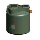 Fossa settica monocamerale, A.E. 6, Mis. Ø 950 x 1100 H mm, capacità 600 Lt