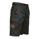 Bermuda da lavoro Combat, 65% poliestere + 35% cotone, 210 gr, colore nero