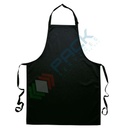Grembiule da lavoro 100% cotone, 280 gr, con bretelle e colletto regolabile per una sicura vestibilità, nodo anti aggrovigliamento per un fissaggio sicuro, colore nero