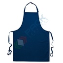 Grembiule da lavoro in tessuto Kingsmill 65% poliestere + 35% cotone, 190 gr, con colletto regolabile per una sicura vestibilità, nodo anti aggrovigliamento per un fissaggio sicuro, colore blu navy
