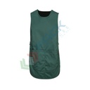 Mantella da lavoro in tessuto Kingsmill 65% poliestere + 35% cotone, 190 gr, con tasca e aperture laterali regolabili per una maggior flessibilità, colore verdone