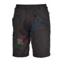 Bermuda da lavoro Action, 65% poliestere + 35% cotone, 245 gr, colore nero