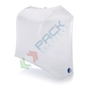 Membrana usa e getta per contenitore fluidi (IBC), scarico e carico da 2" con chiusura