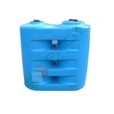 Serbatoio acqua in plastica (PE), compatto orizzontale, capacità 1000 Lt, Mis. 690 L x 1420 P x 1430 H mm, colore azzurro