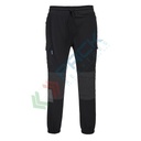 Pantalone da lavoro tessuto Kingsmill Stretch 93% poliestere + 7% elastan, 270 gr, modello KX3 Flexi, aderente offre incredibile comfort e flessibilità, colore nero