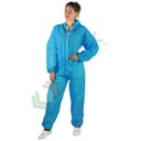 Tuta monouso in TNT di polipropilene (PP), 40 g/mq, chiusura con cerniera e cappuccio, conf. 50 pz