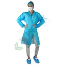 Kit monouso per visitatore, con camice, cuffietta, mascherina, copribarba e copriscarpa, conf. 50 pz