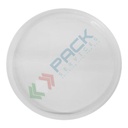 Coperchio in plastica (PP), chiusura a pressione per barattolo 870 ml (Cod. Art. LUL-00870)