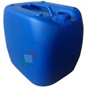 Tanica in plastica (HDPE) sovrapponibile, per container, capacità 25 Lt, peso 1400 gr, omologate ADR-UN, tappo a vite e sigillo (esclusi), colore blu