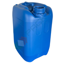 Tanica in plastica (HDPE), capacità 6 Lt, rettangolare, sovrapponibile, peso 280 gr, colore blu - chiusura con tappo a vite con sigillo escluso