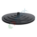 Coperchio per mastello con capacità 500 Lt, colore nero